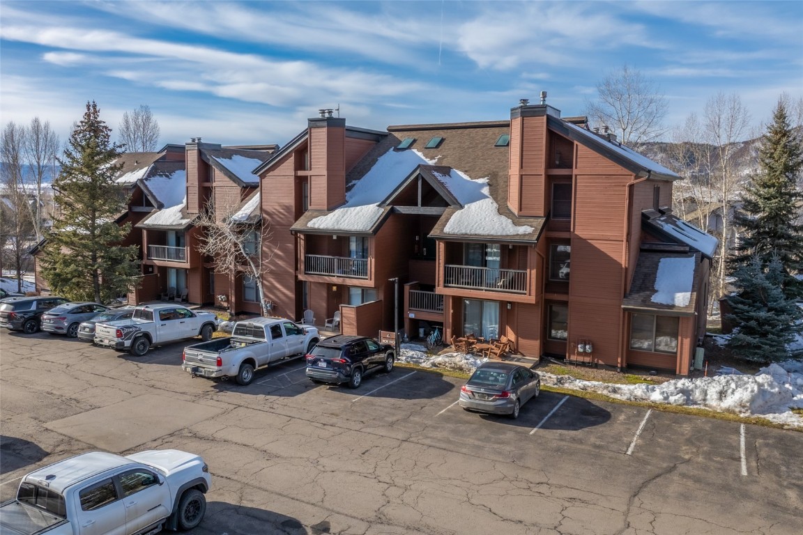 2015 Walton Creek Road, Unit 105 Steamboat Springs, CO 80487 - Photo 24 of 34 a view of a street with cars
