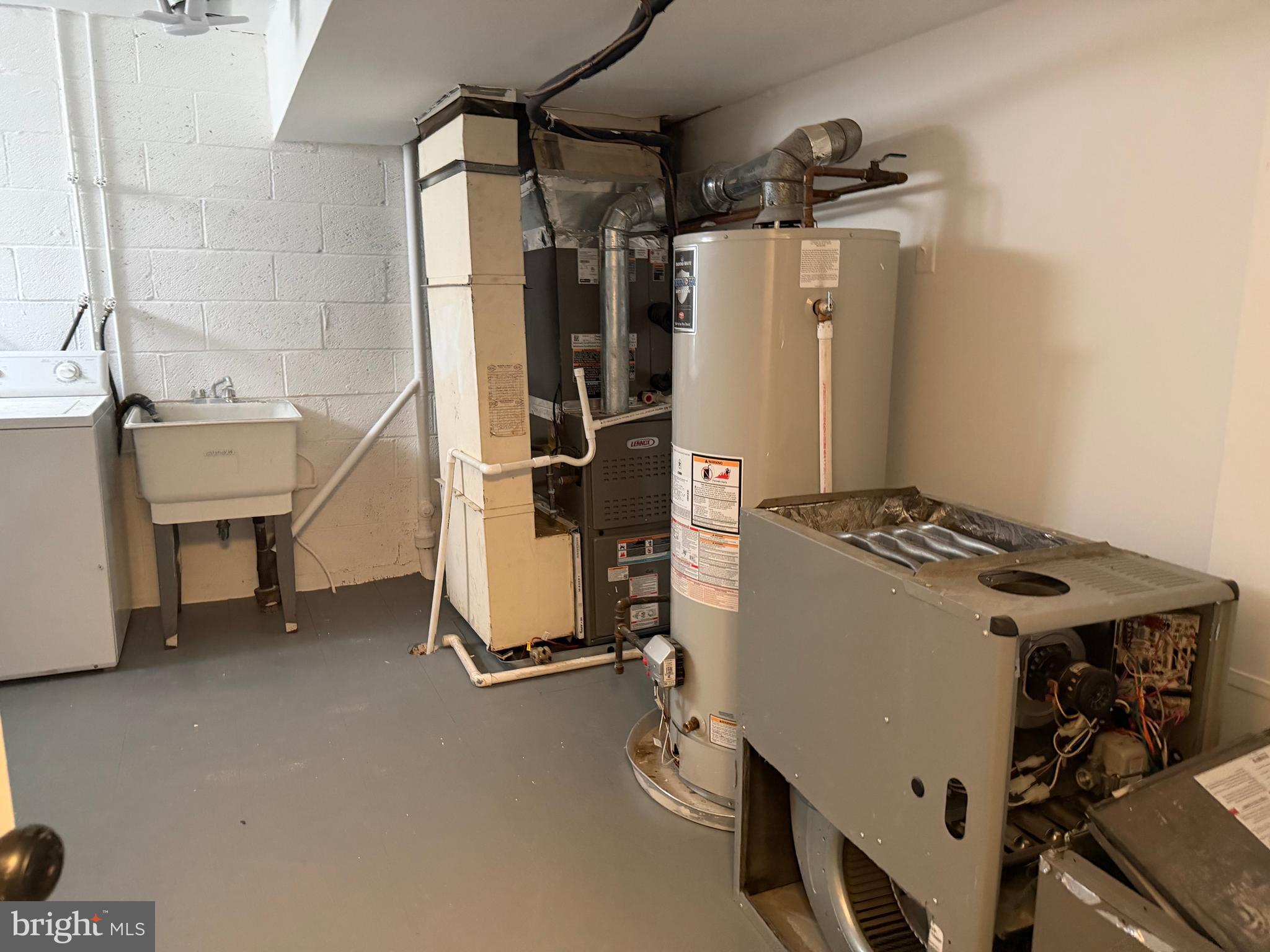 1901 Greenberry Road Baltimore, MD 21209 - Photo 39 of 53 Lower Level Separate Laundry & Utility Room