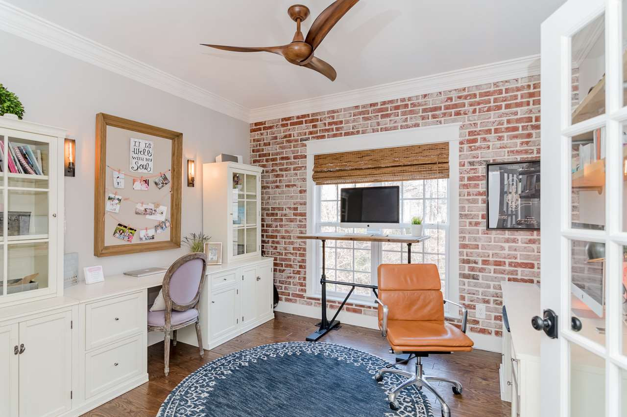 133 Quarryrock Road Holly Springs, NC 27540 - Photo 14 of 25 Office with French Doors