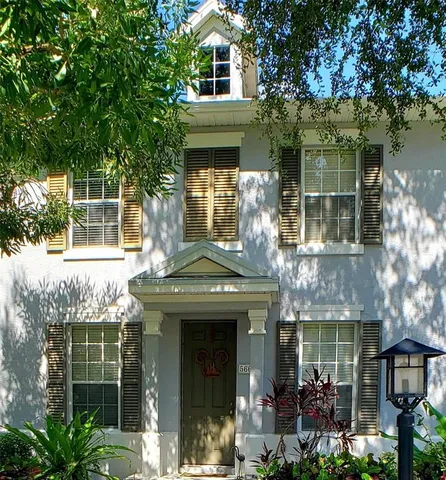 a front view of a house with a porch