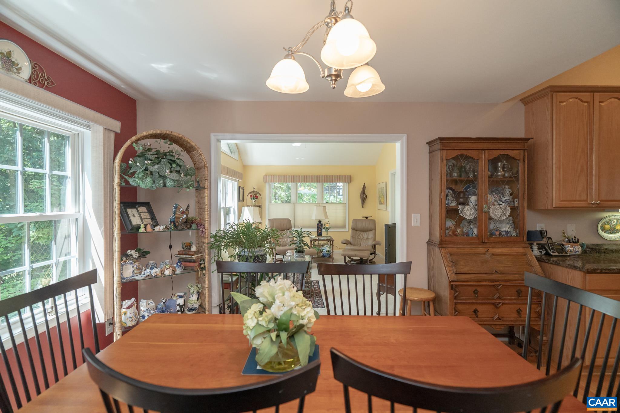 9 Hawks Place Palmyra, VA 22963 - Photo 24 of 63 a view of a dining room with furniture window and wooden floor