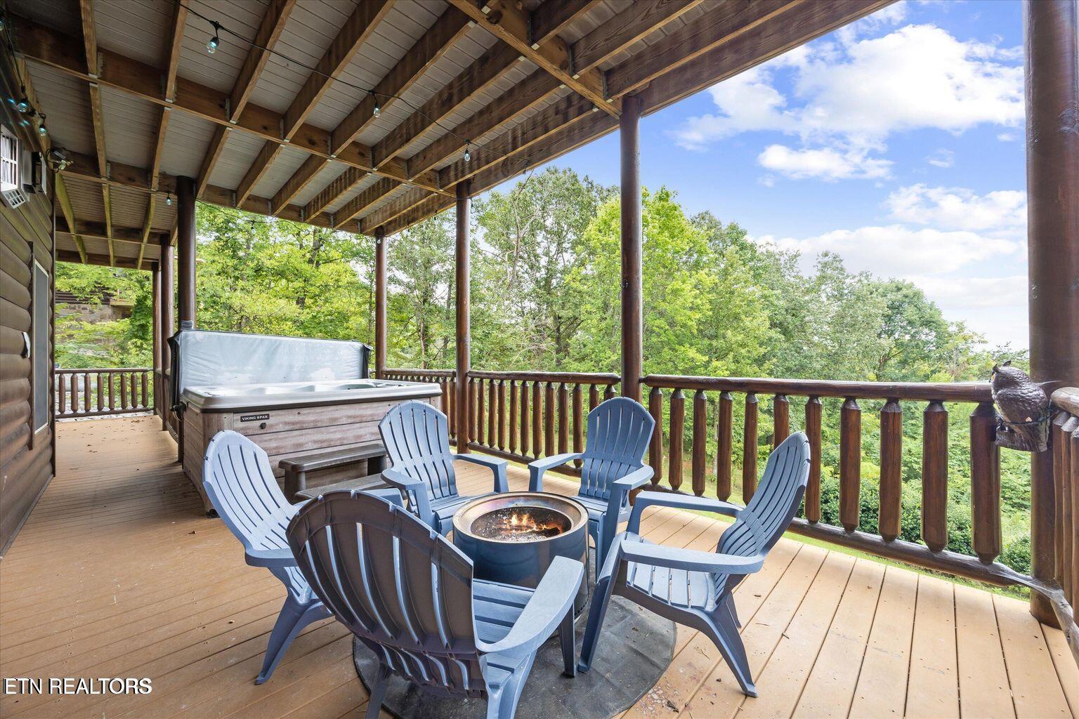 836 Sandra Way Kodak, TN 37764 - Photo 40 of 49 40_lower deck firepit