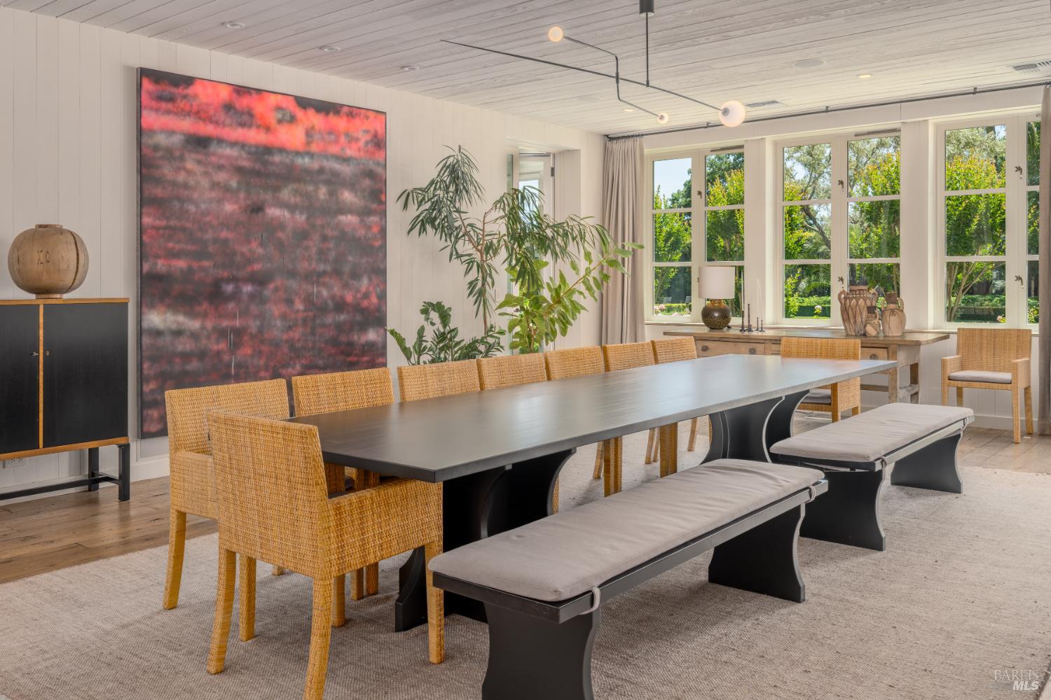 900 Rutherford Road St. Helena, CA 94574 - Photo 15 of 70 a outdoor dining space with furniture and outdoor view