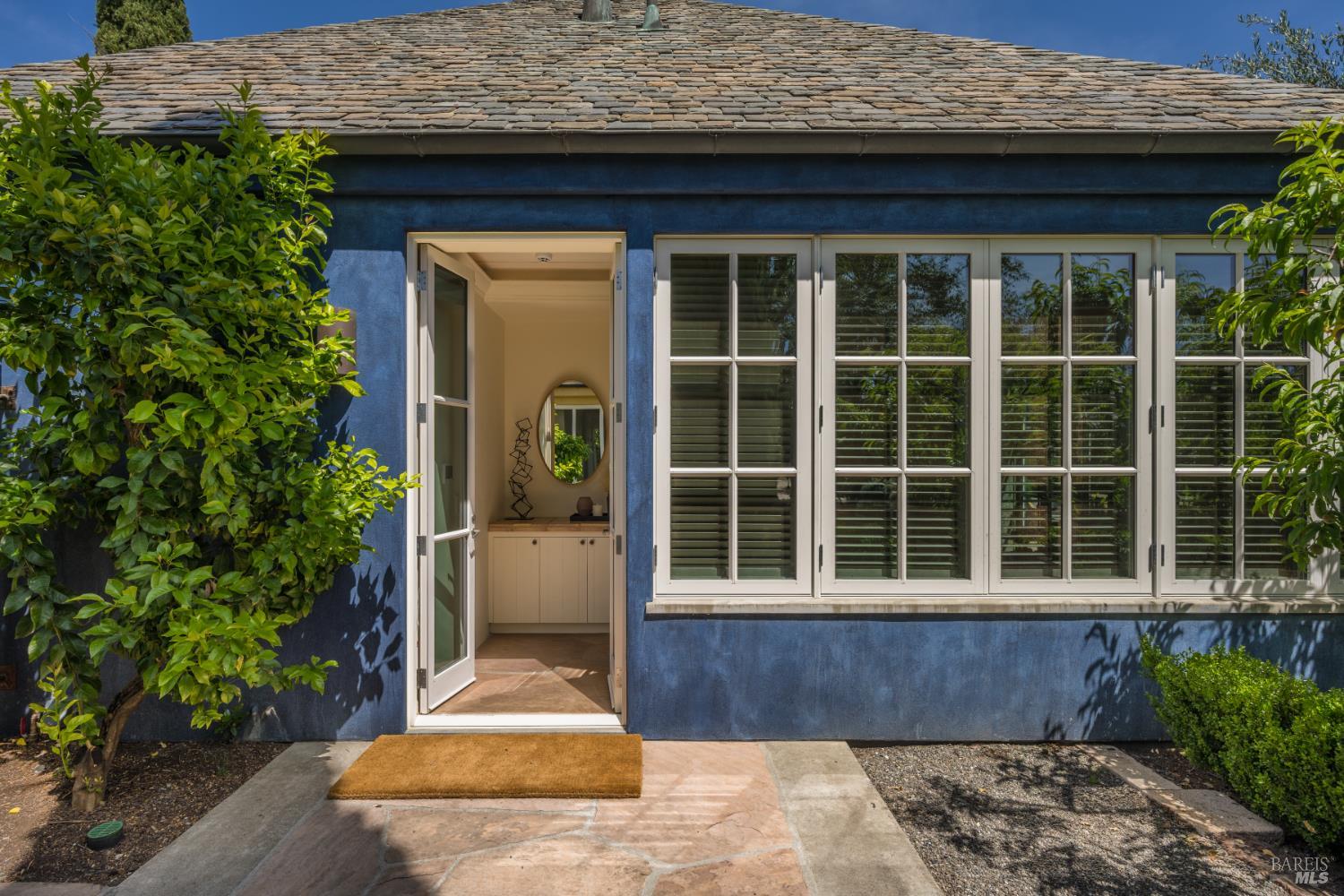 900 Rutherford Road St. Helena, CA 94574 - Photo 62 of 70 a front view of a house with a yard