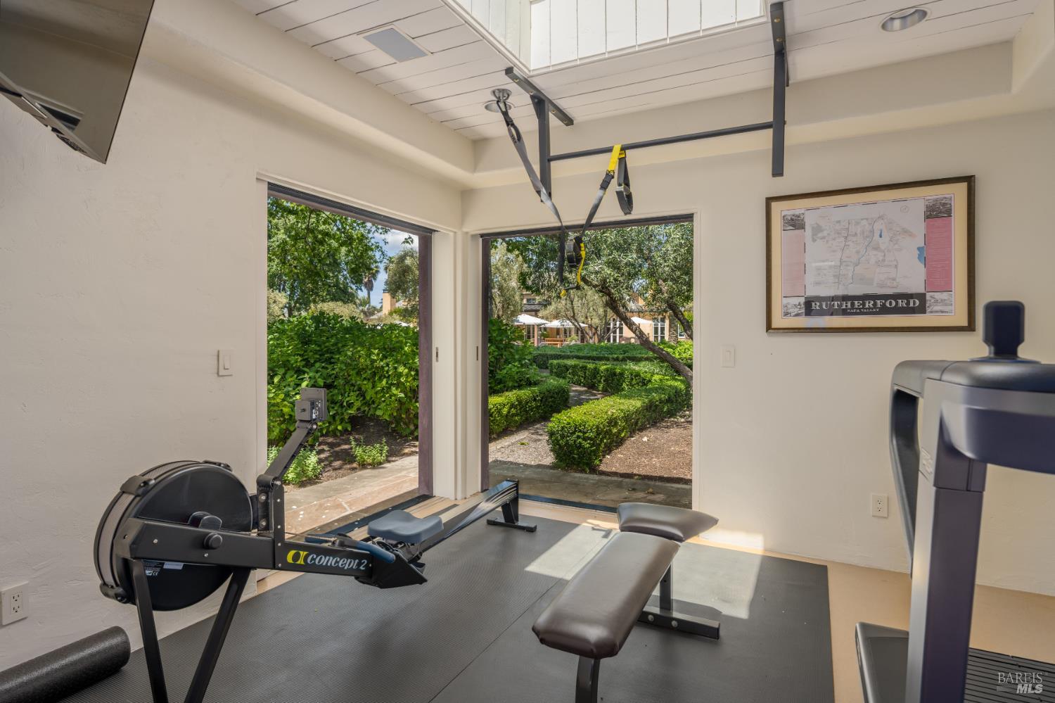 900 Rutherford Road St. Helena, CA 94574 - Photo 65 of 70 a view of a room with gym equipment