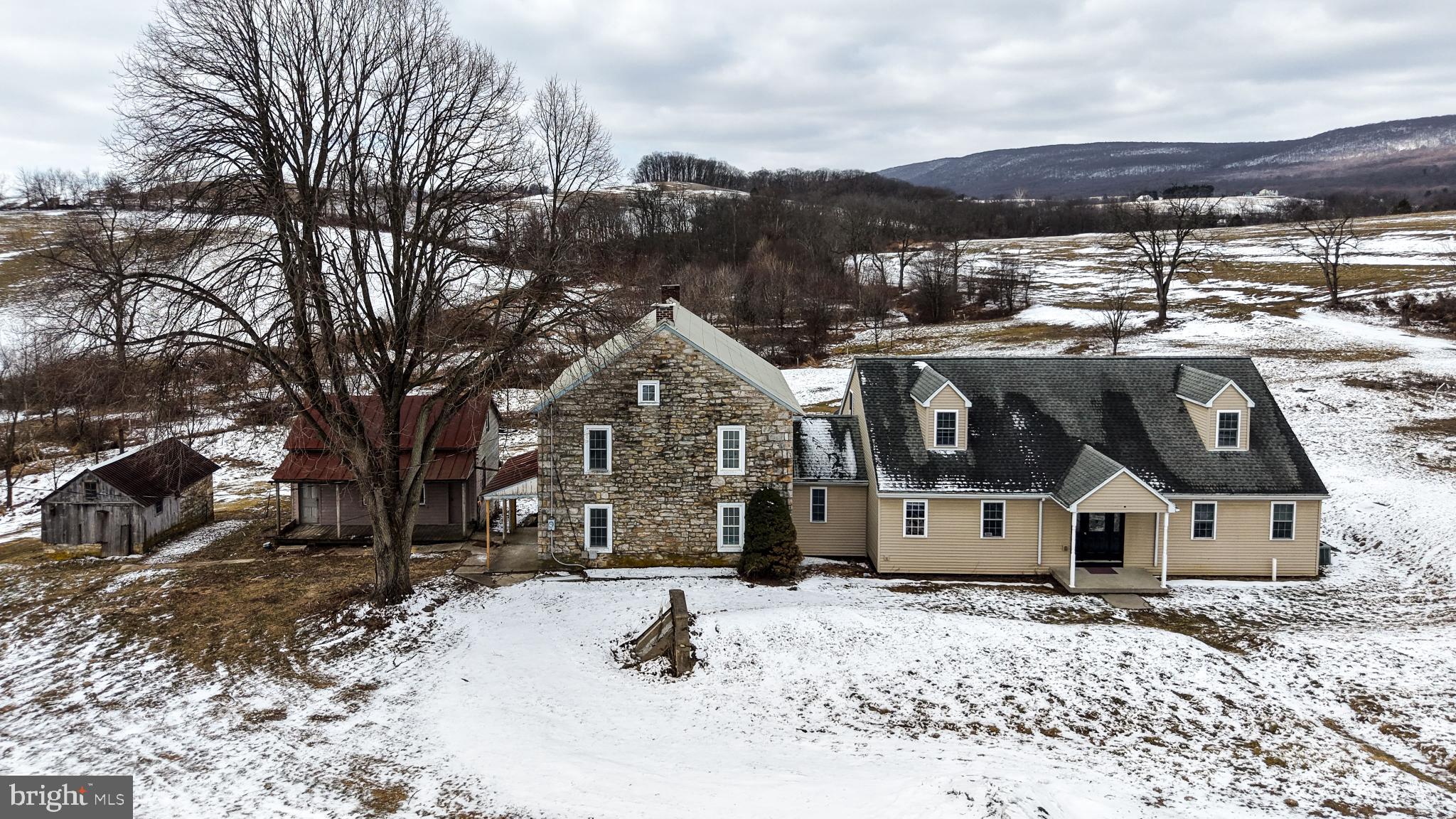 71 Walnut Road Hamburg, PA 19526 - Photo 2 of 55 Charming homestead amidst winter's embrace.