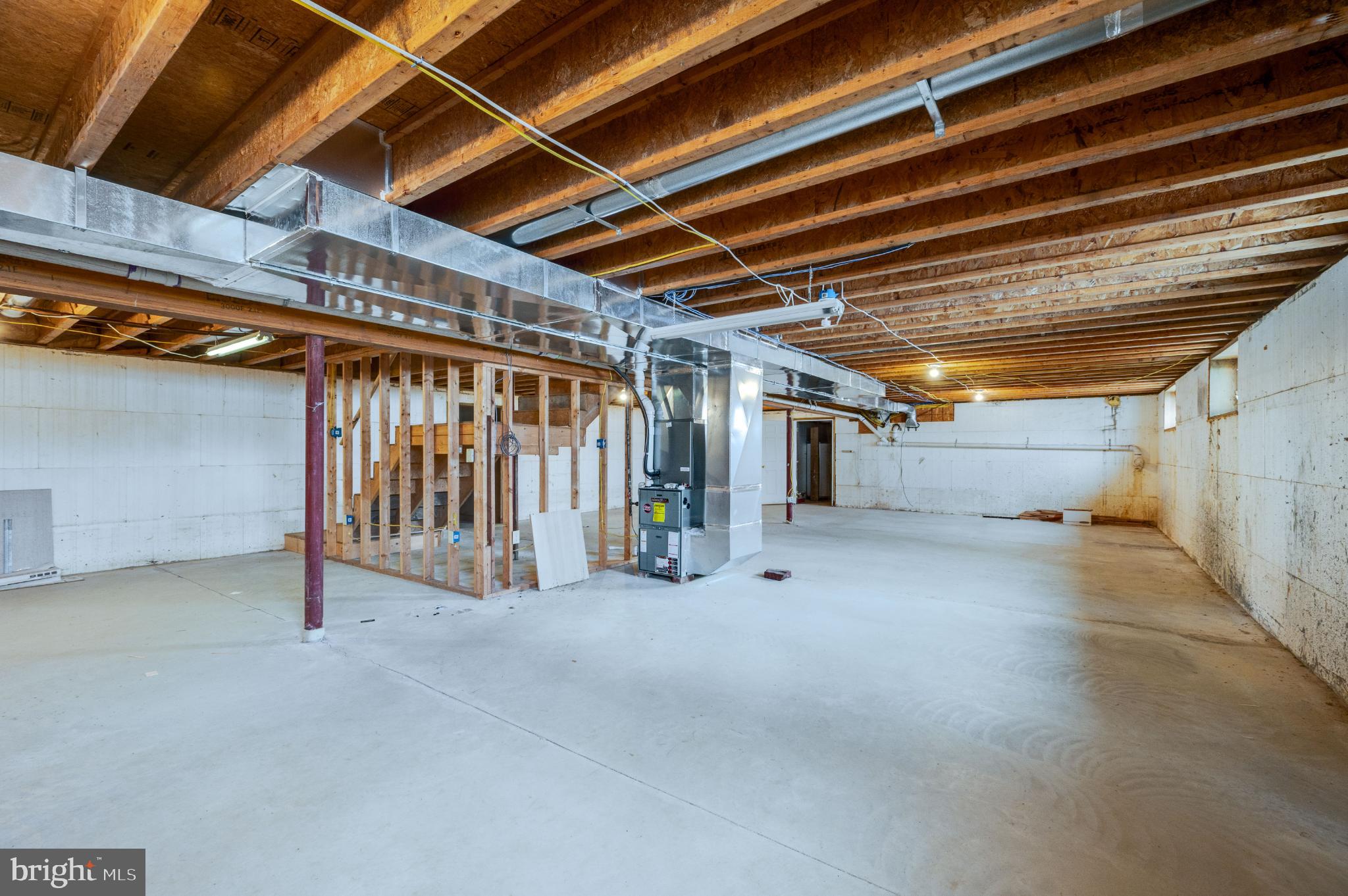 71 Walnut Road Hamburg, PA 19526 - Photo 55 of 55 Spacious unfinished basement with potential.