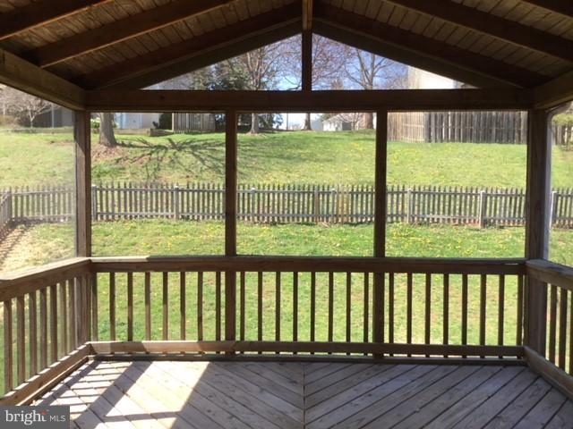 6394 Devonshire Lane Frederick, MD 21703 - Photo 28 of 30 a view of wooden balcony