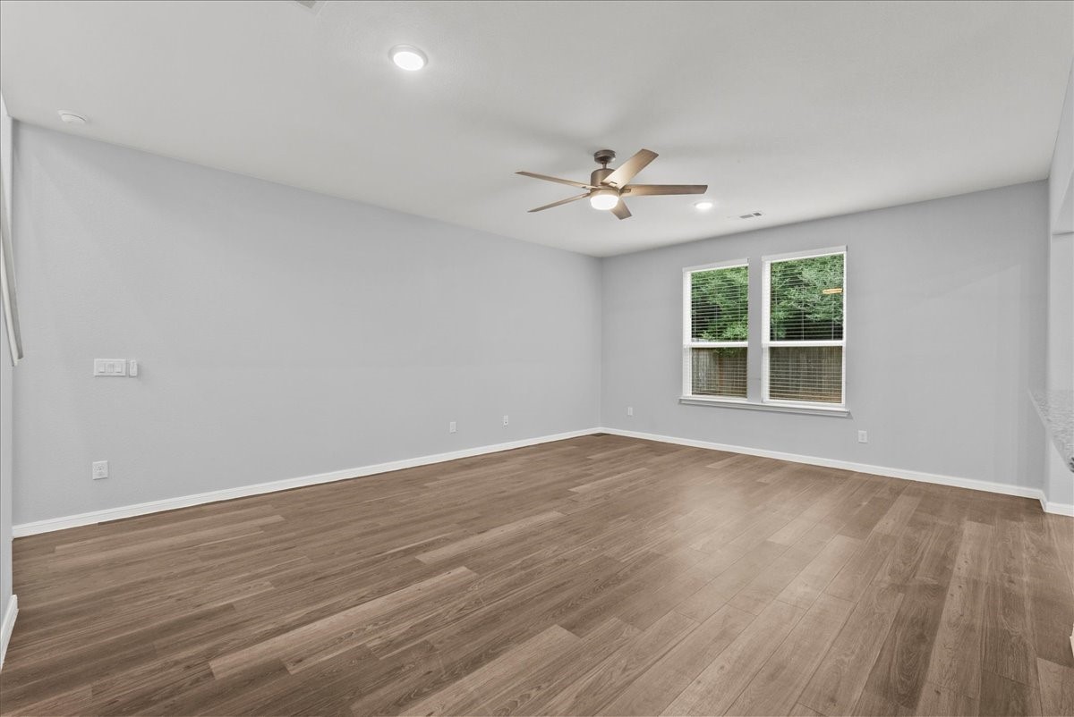 10243 Gates Ml Road Houston, TX 77034 - Photo 8 of 32 View of the living room towards the back of the home.