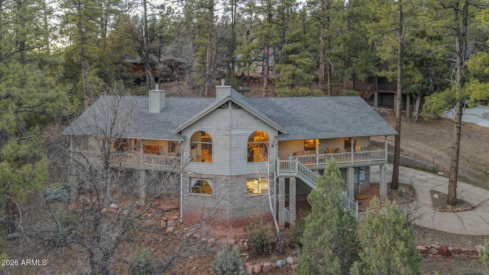 178 Memory Lane Payson, AZ 85541 - Photo 2 of 58 an aerial view of a house