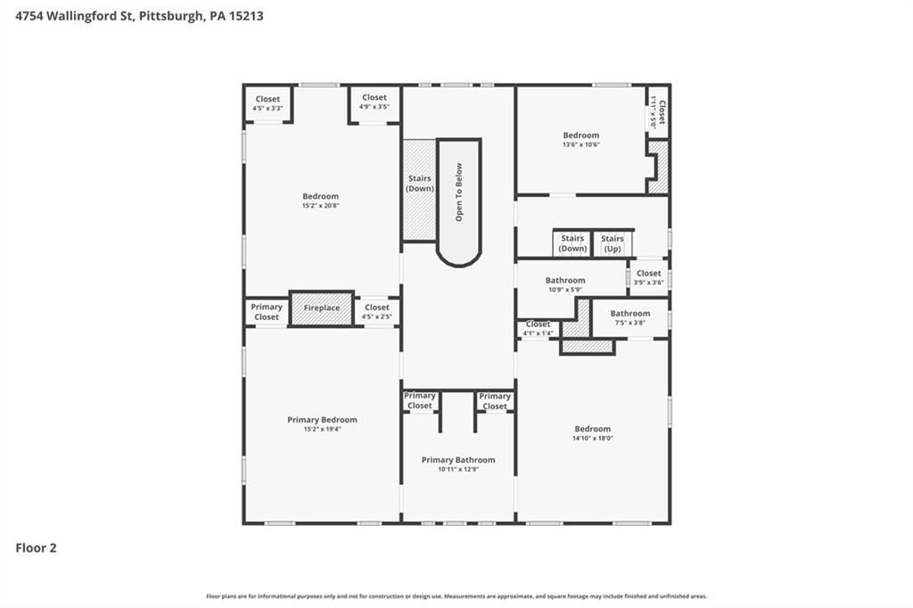 4754 Wallingford Street Pittsburgh, PA 15213 - Photo 47 of 50 2nd Floor