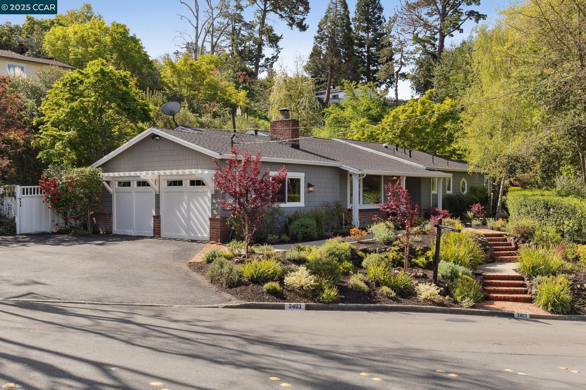 3403 Sweet Drive Lafayette, CA 94549 - Photo 1 of 1 front view of a house with a small yard