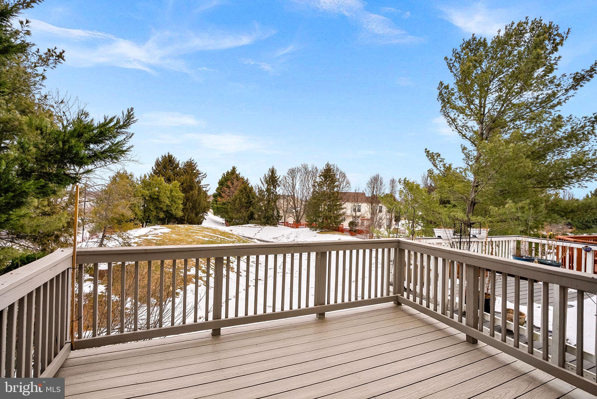 20718 Apollo Terrace Ashburn, VA 20147 - Photo 15 of 44 Deck Off Kitchen Looks Out to Community Open Space