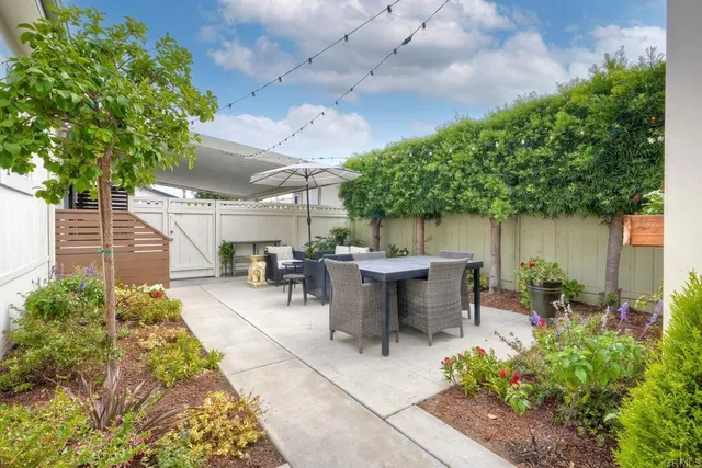 a view of balcony and patio