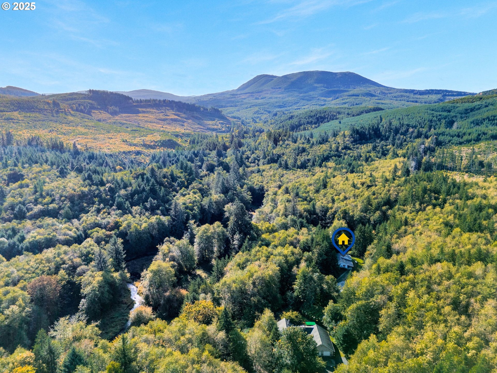 89022 Welch Road Astoria, OR 97103 - Photo 41 of 42 a view of a city with a mountain