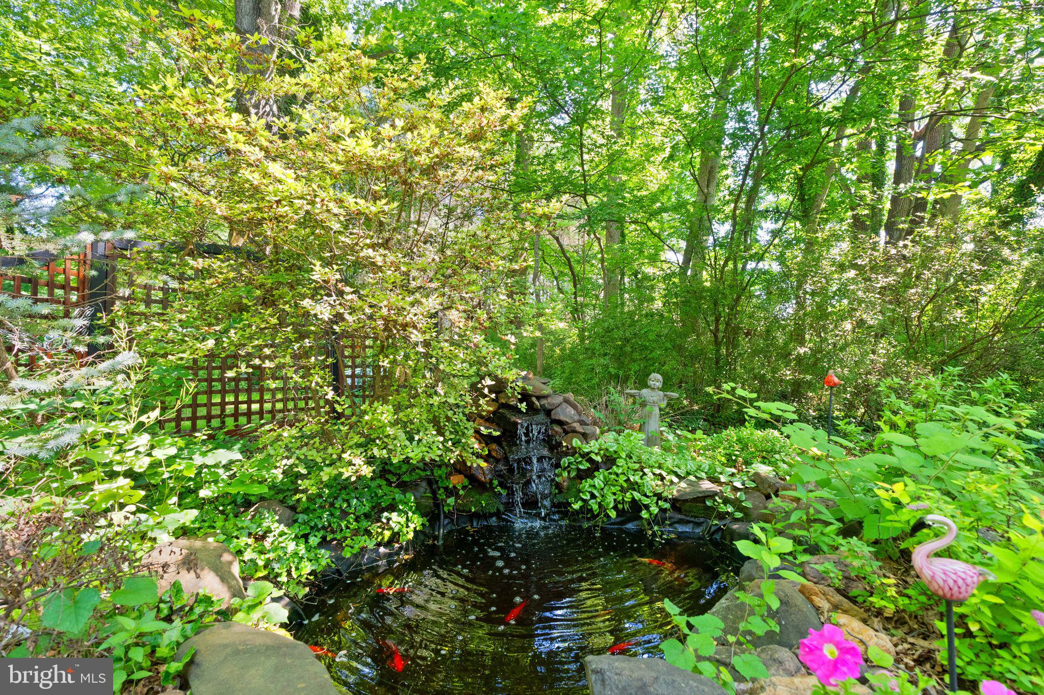 5102 Weston Road Warrenton, VA 20187 - Photo 59 of 65 Water feature with koi pond = tranquility