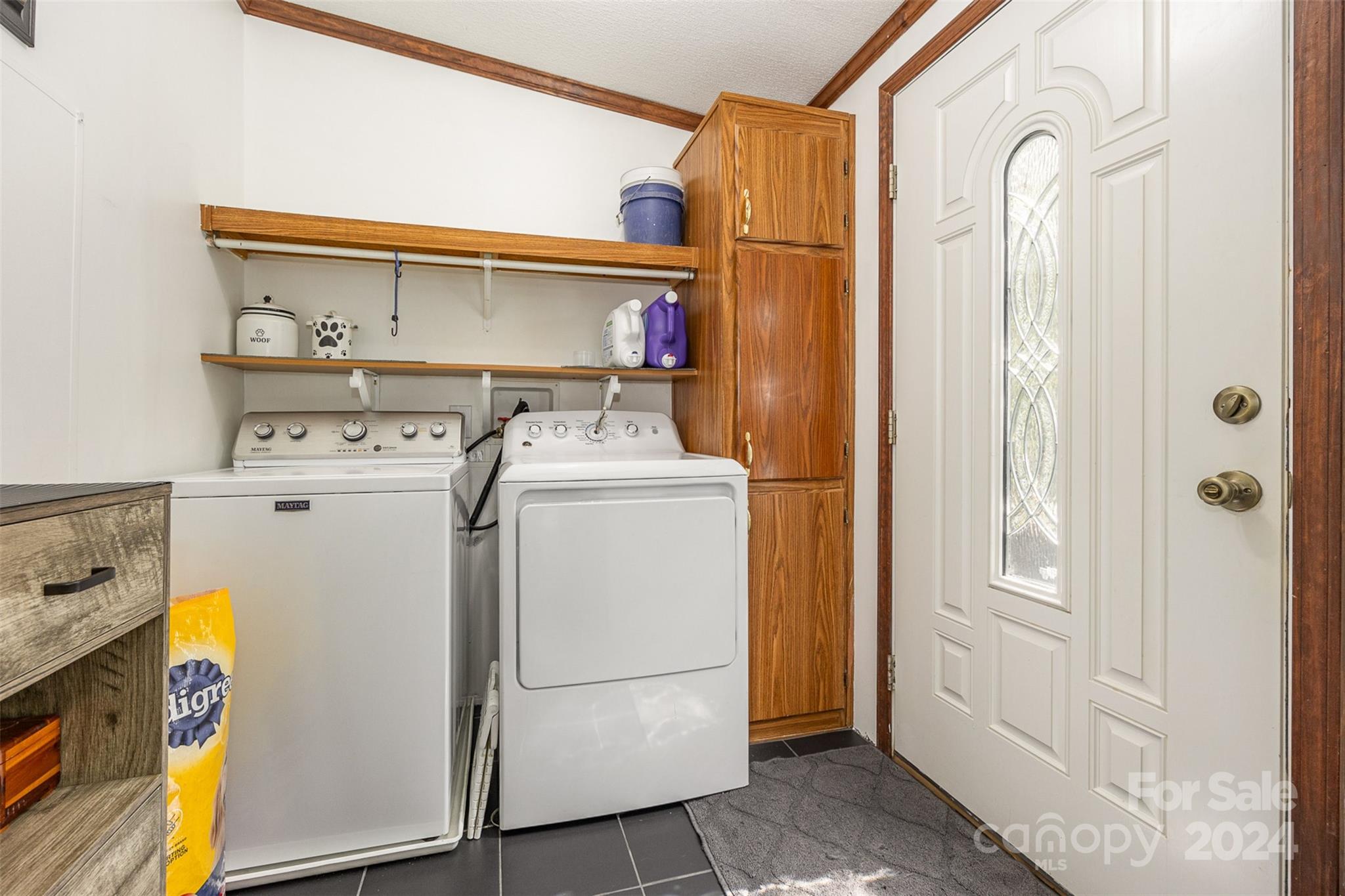 417 Old Tulip Farm Road Salisbury, NC 28147 - Photo 21 of 35 a utility room with dryer and washer