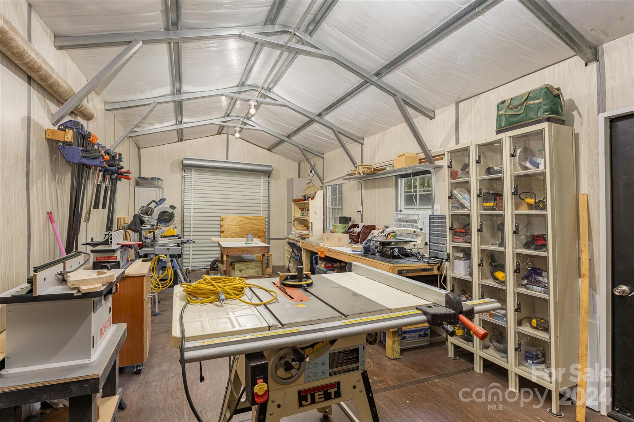 417 Old Tulip Farm Road Salisbury, NC 28147 - Photo 24 of 35 a view of a workspace with furniture