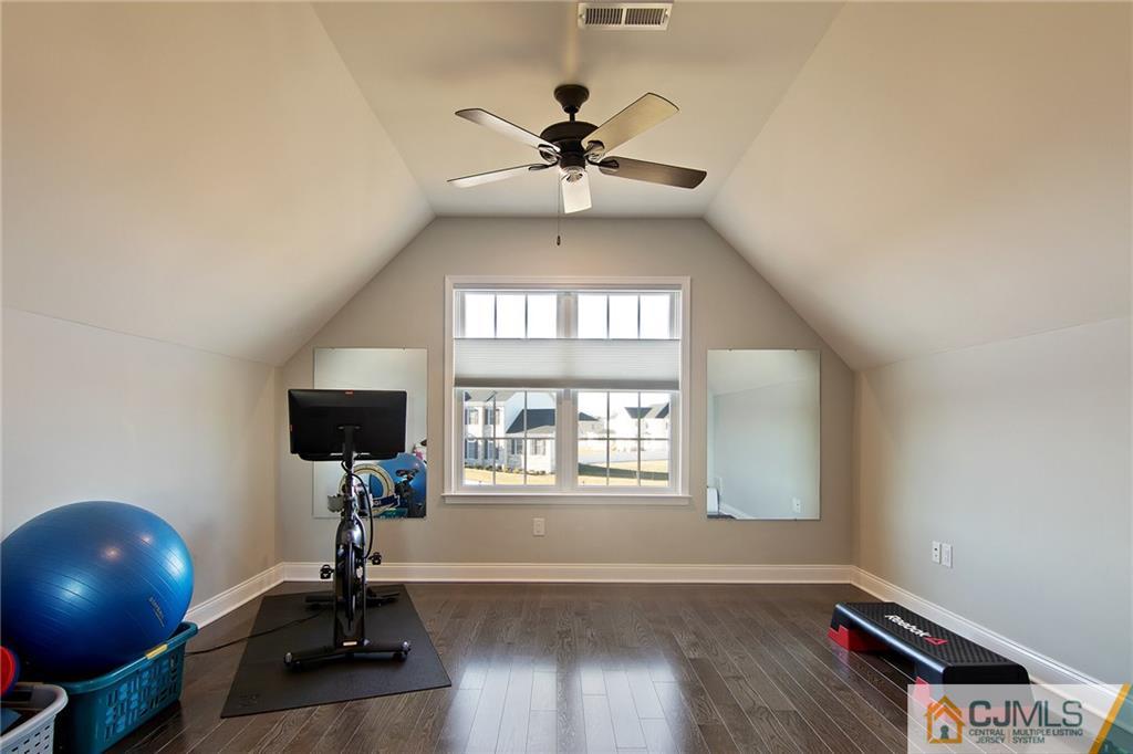 25 Preakness Drive Monroe Township, NJ 08831 - Photo 28 of 48 a view of workspace with a window and wooden floor