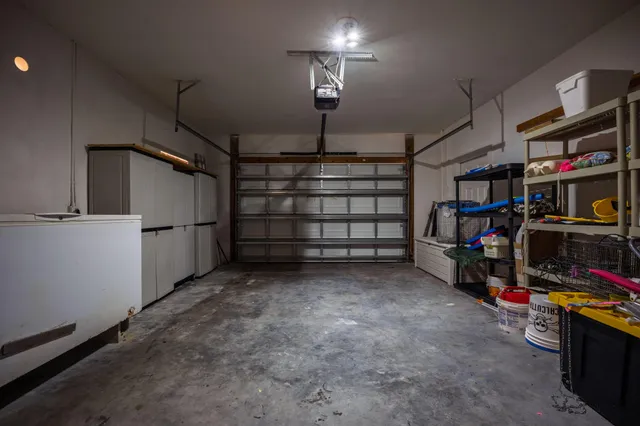 a view of storage and utility room