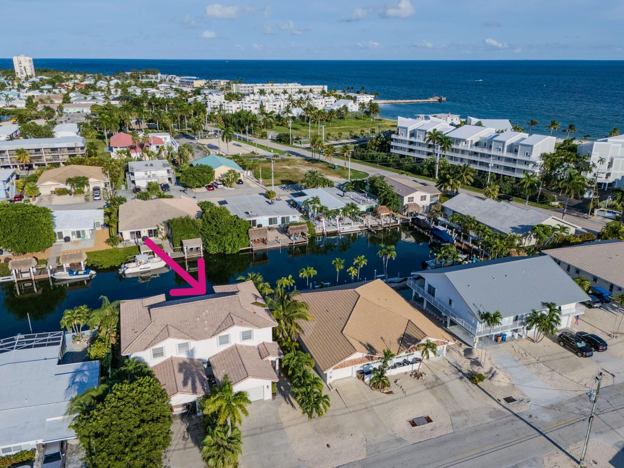 180 9th Street Key Colony Beach, FL 33051 - Photo 29 of 38 an aerial view of a city
