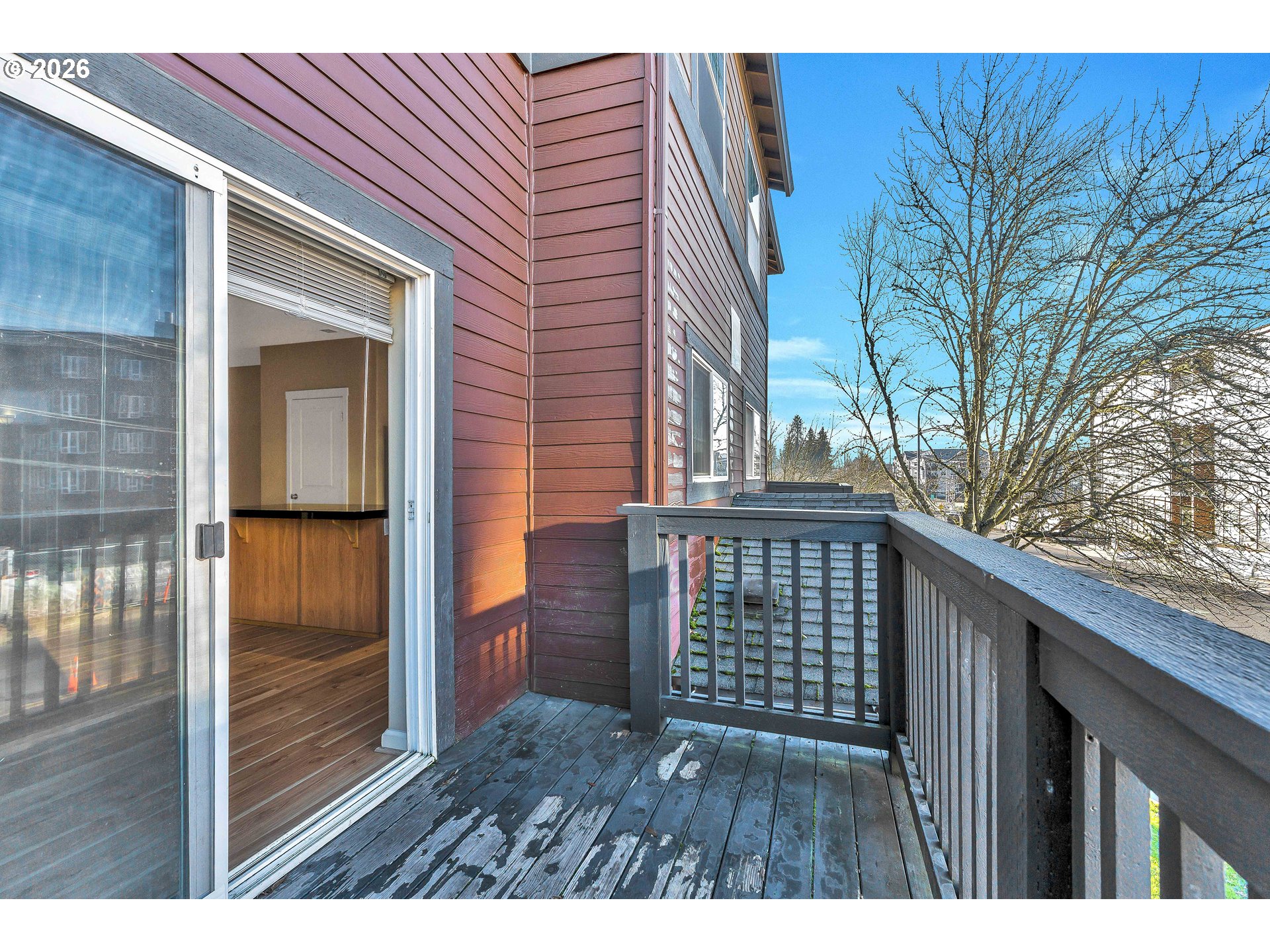 1000 Southwest 170th Avenue, Unit 201 Beaverton, OR 97003 - Photo 14 of 37 a view of balcony with a small yard