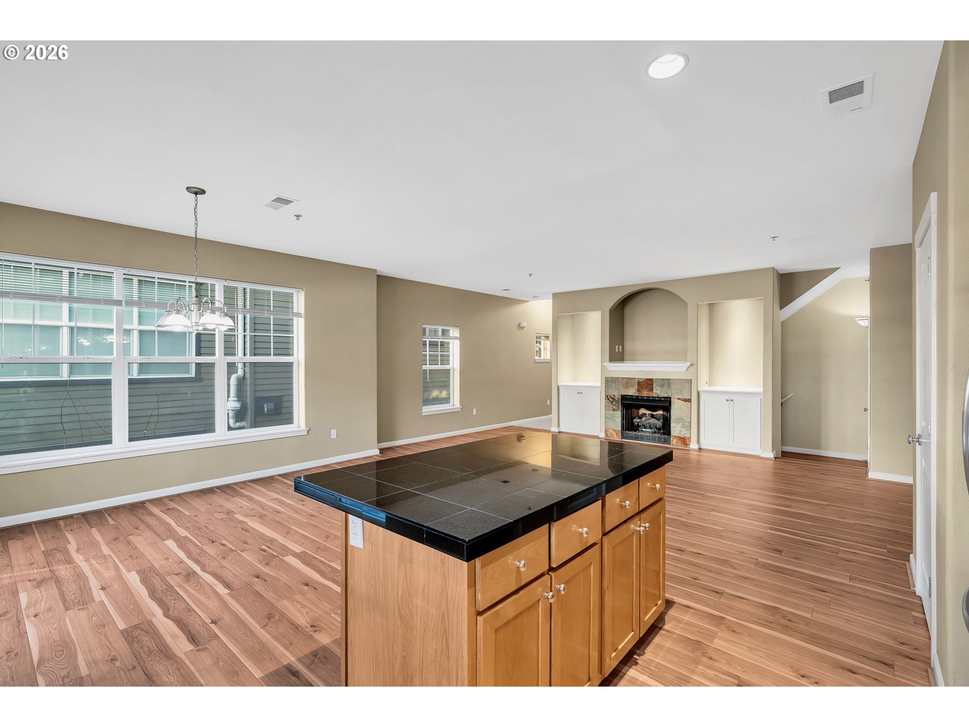 1000 Southwest 170th Avenue, Unit 201 Beaverton, OR 97003 - Photo 10 of 37 a kitchen with sink and wooden floor