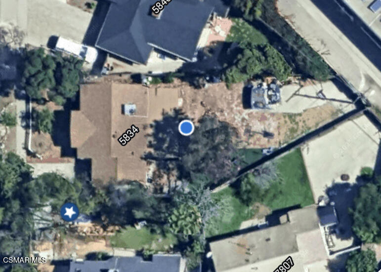 5834 Balcom Avenue Encino, CA 91316 - Photo 10 of 10 an aerial view of house with yard swimming pool and outdoor seating