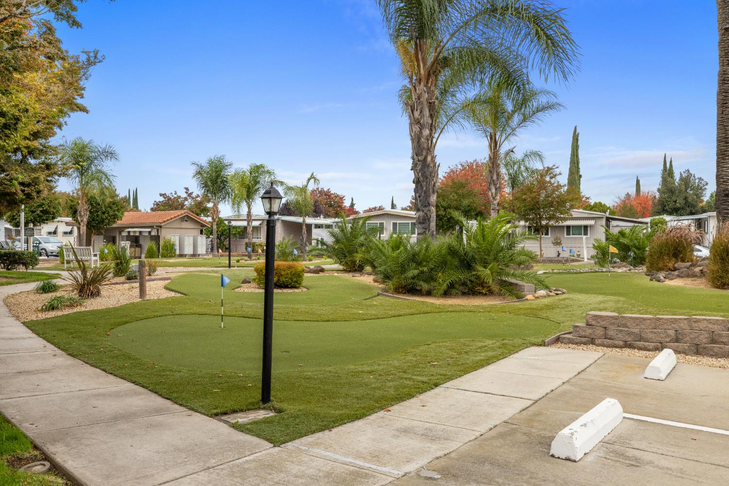2621 Prescott Road, Unit 87 Modesto, CA 95350 - Photo 30 of 31 a view of a park with palm trees