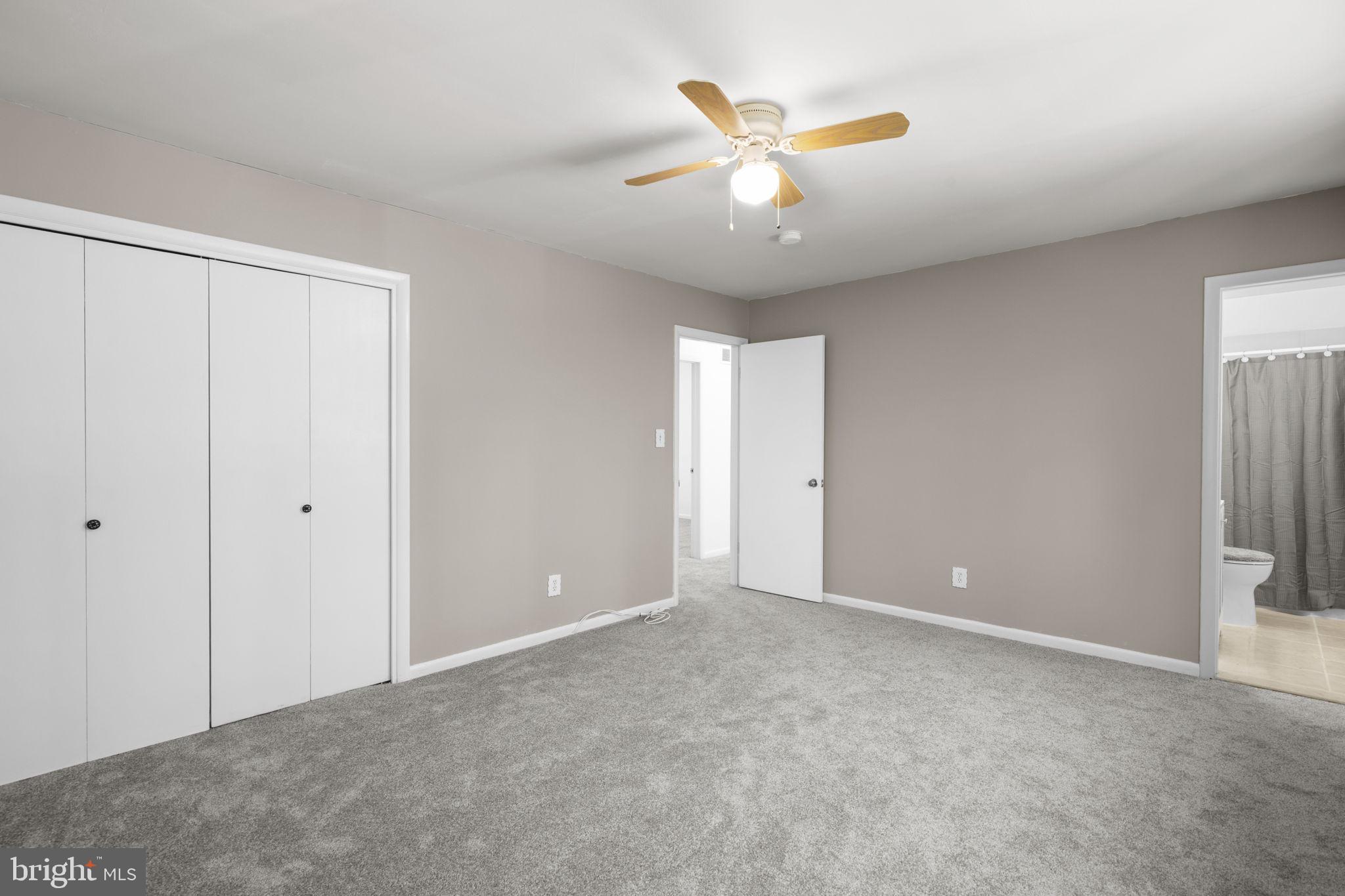 1775 Pleasantville Road Forest Hill, MD 21050 - Photo 10 of 35 an empty room with closet and a chandelier fan