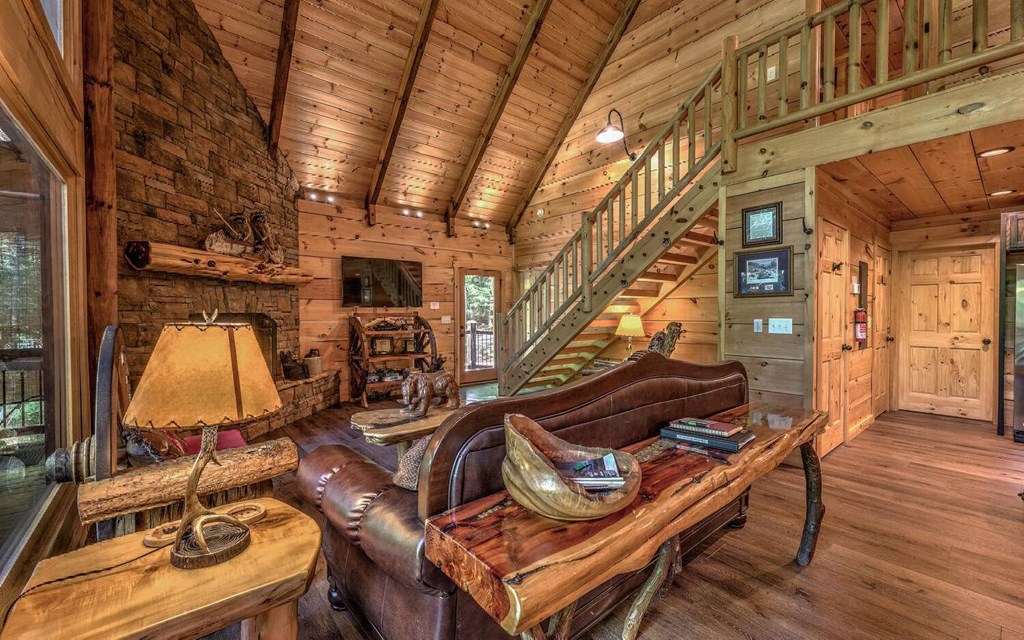343 Muller Lane Ellijay, GA 30540 - Photo 17 of 35 a view of outdoor space with seating area