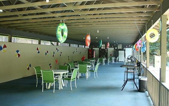 343 Muller Lane Ellijay, GA 30540 - Photo 29 of 35 a view of a chairs and table in a patio