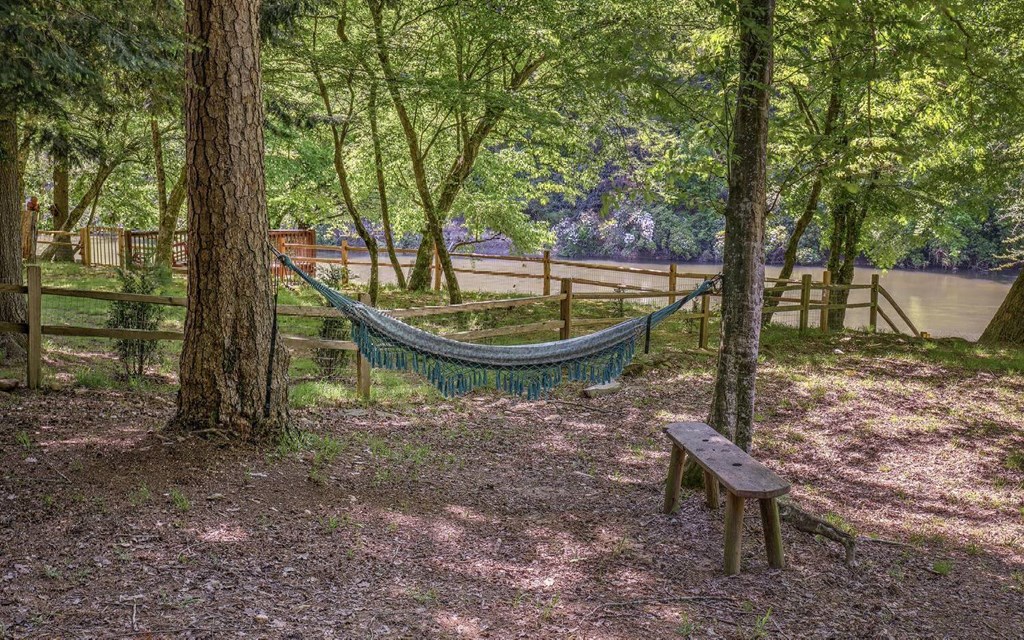 343 Muller Lane Ellijay, GA 30540 - Photo 3 of 35 a backyard of a house with outdoor seating