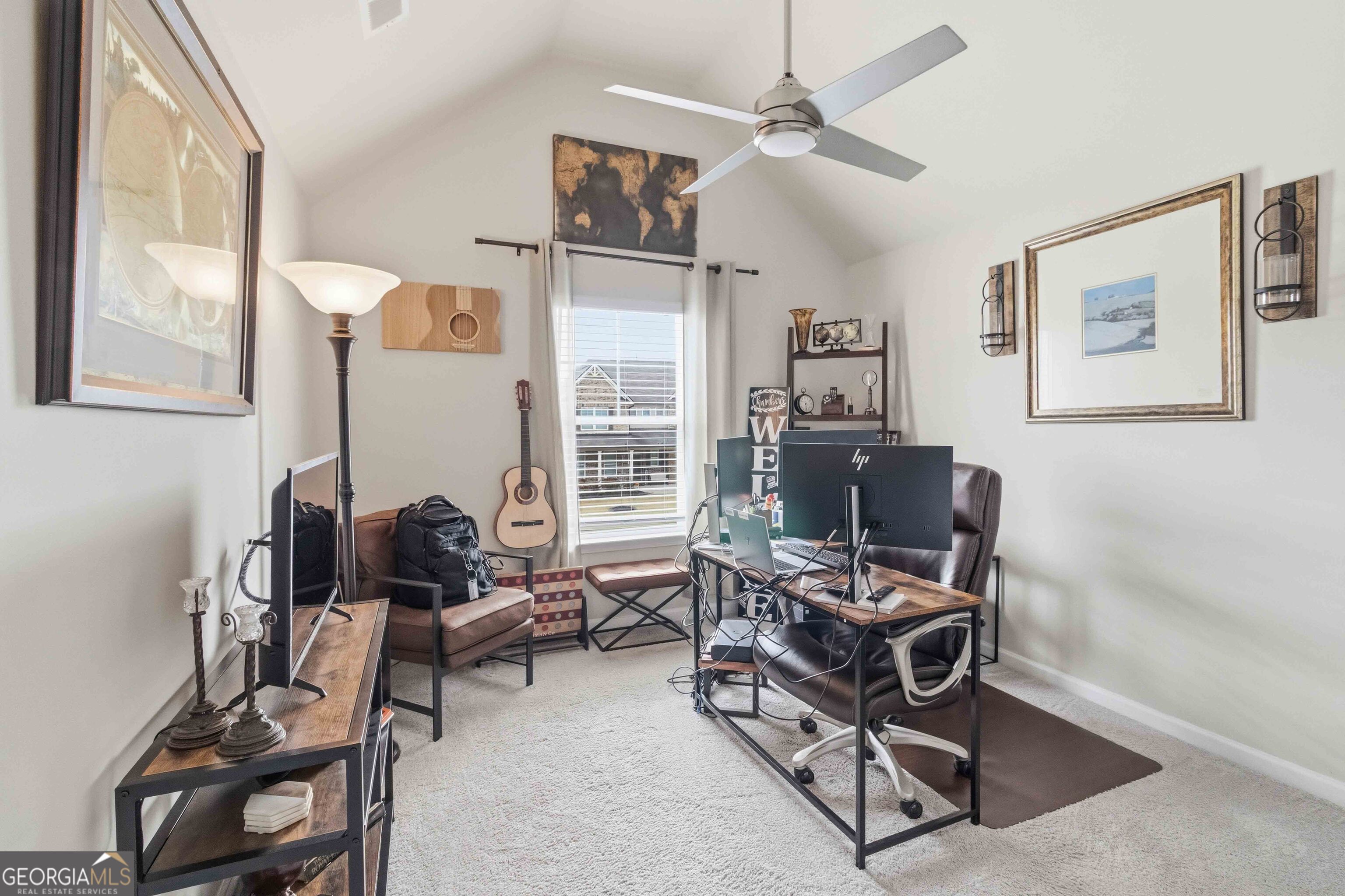 386 Paden Way Jonesboro, GA 30238 - Photo 25 of 29 a view of a workspace with furniture and a window