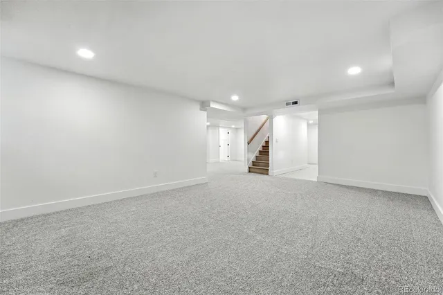 a view of empty room