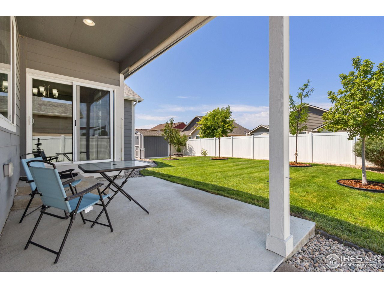 7587 McClellan Road Wellington, CO 80549 - Photo 26 of 31 Meticulously landscaped backyard