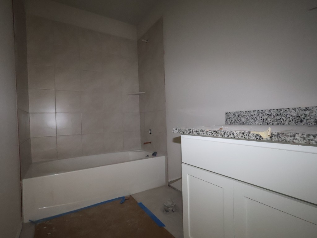 19913 Schatz Way Manor, TX 78653 - Photo 16 of 20 a bathroom with a bathtub and a shower