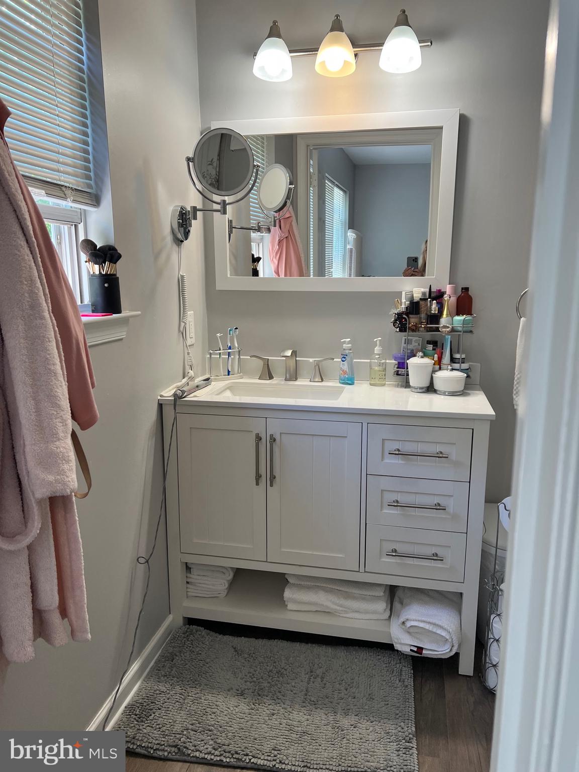 763 Barton Run Boulevard Marlton, NJ 08053 - Photo 10 of 19 a bathroom with a sink and a mirror