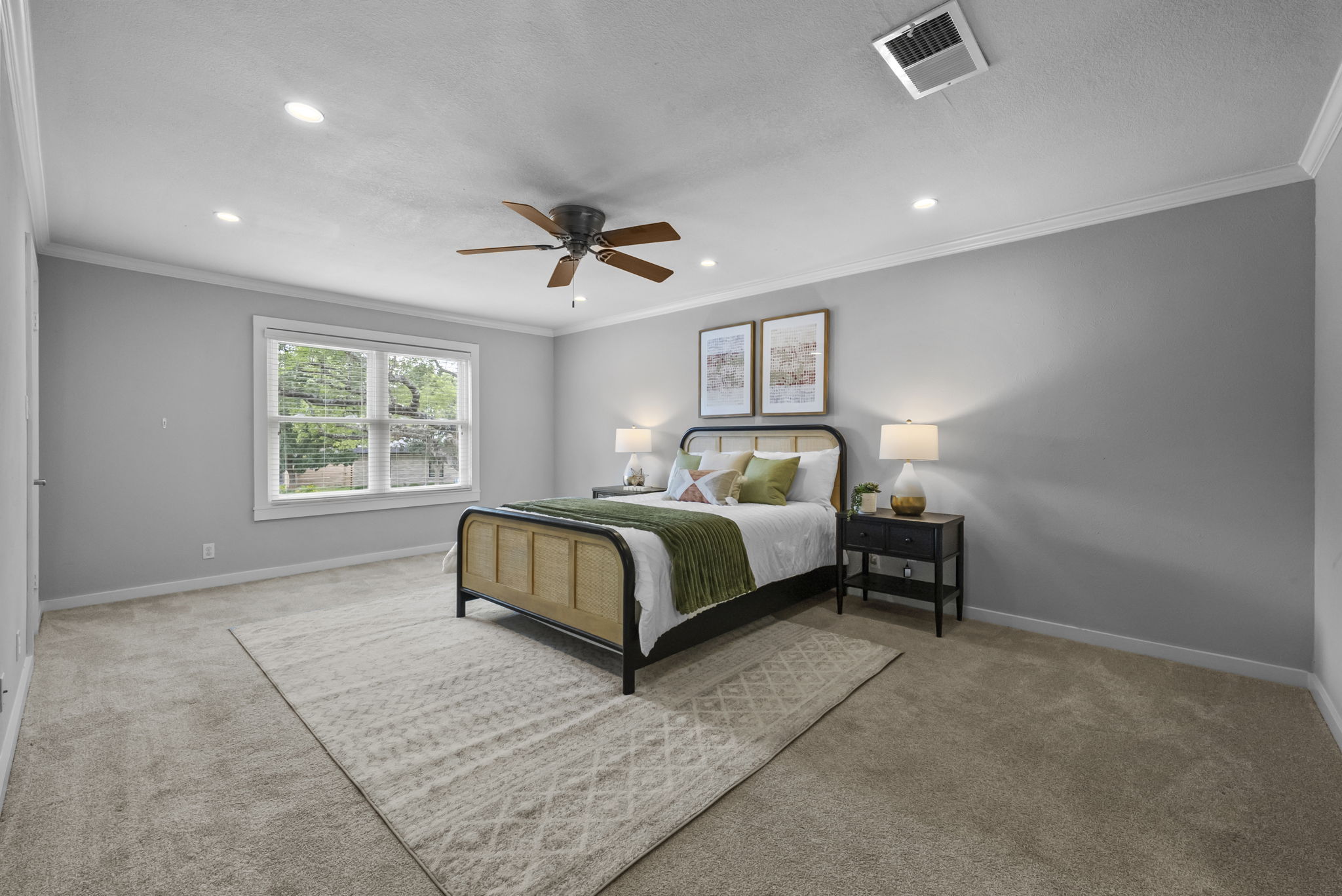 11405 Pyreneese Drive Austin, TX 78759 - Photo 13 of 37 a bedroom with a bed and a window