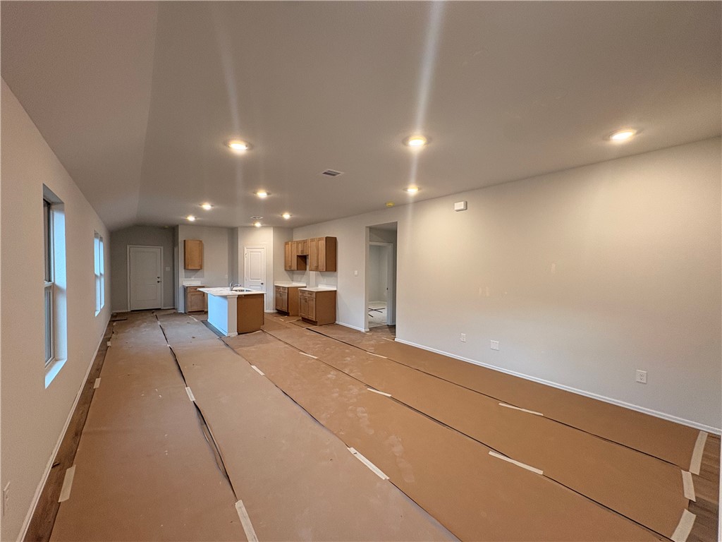2305 White Wing Navasota, TX 77868 - Photo 2 of 7 a view of kitchen with kitchen island sink and center island