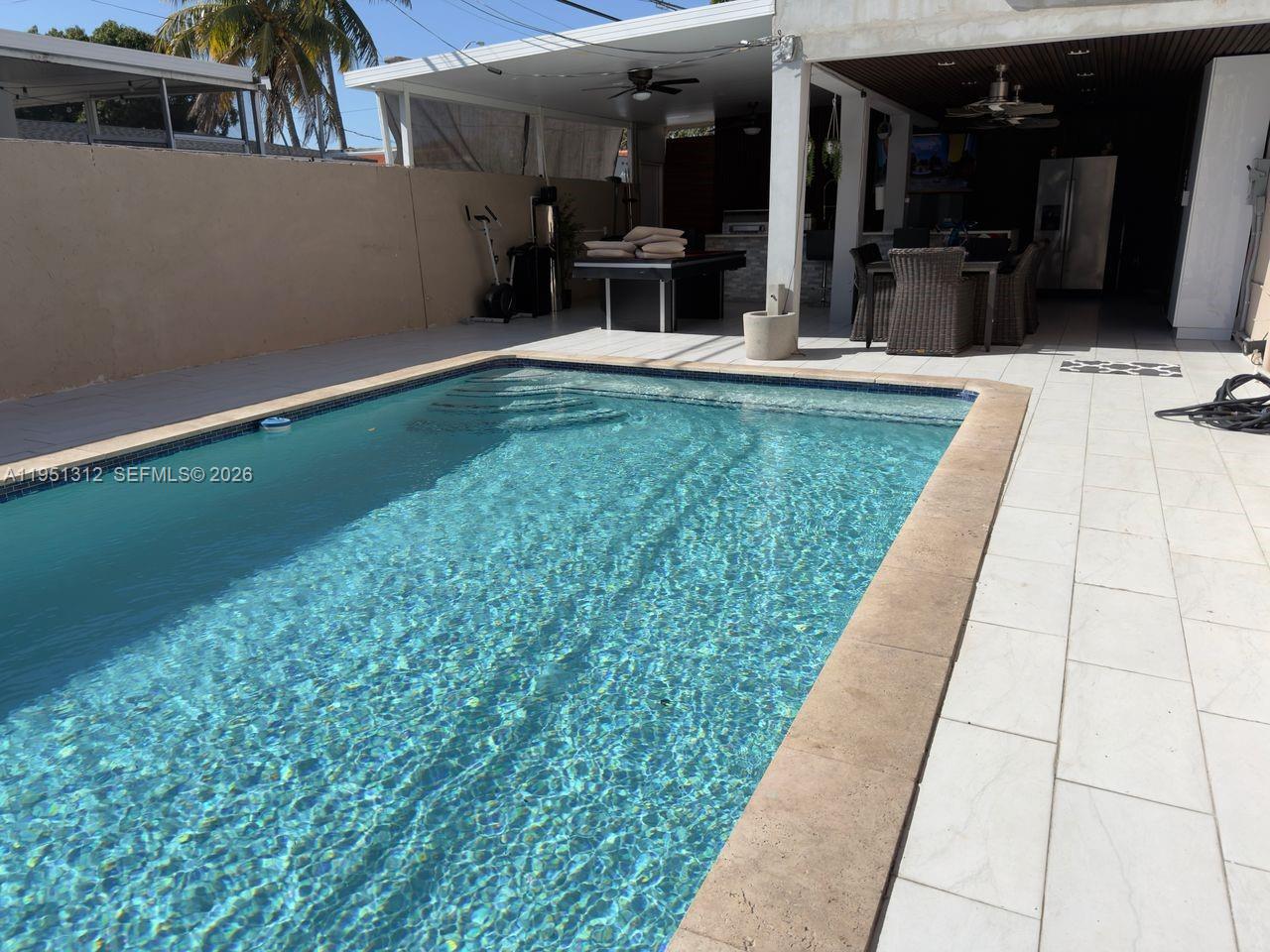224 East 42nd Street Hialeah, FL 33013 - Photo 48 of 59 a view of a backyard with sitting area