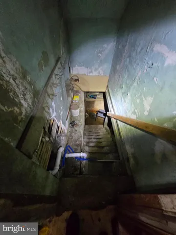 a view of storage and utility room