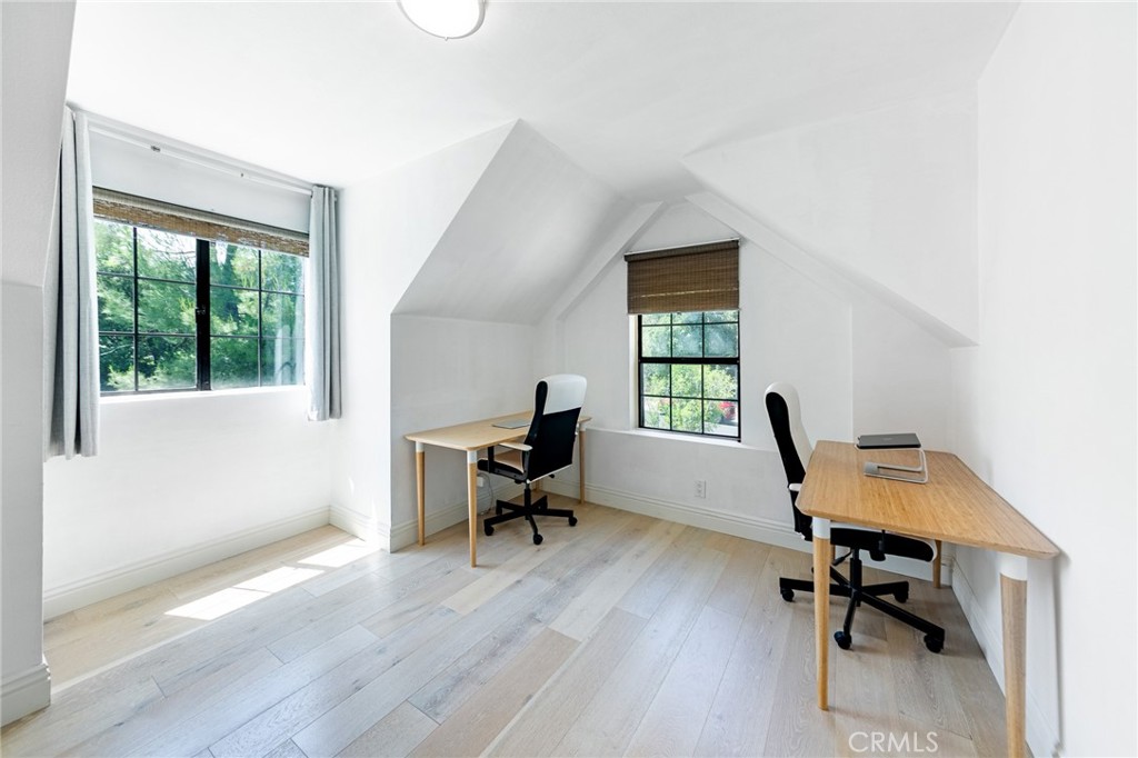 15601 Saddleback Road Canyon Country, CA 91387 - Photo 28 of 55 a view of a workspace with furniture and a window