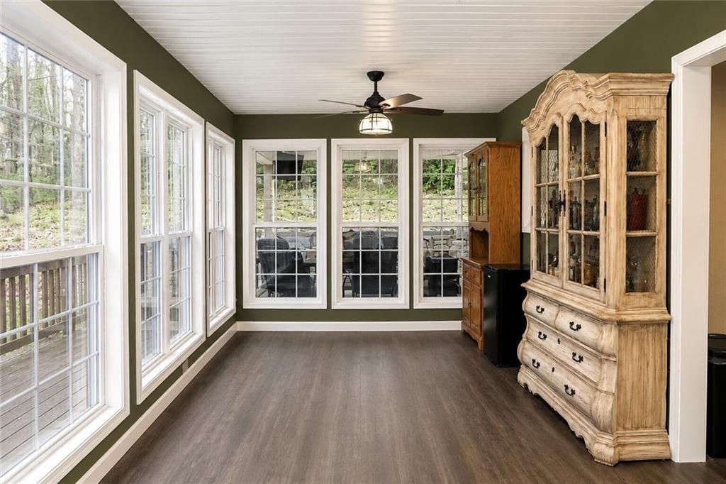 2033 Carson Segars Road Maysville, GA 30558 - Photo 14 of 41 a view of an entryway with wooden floor and windows