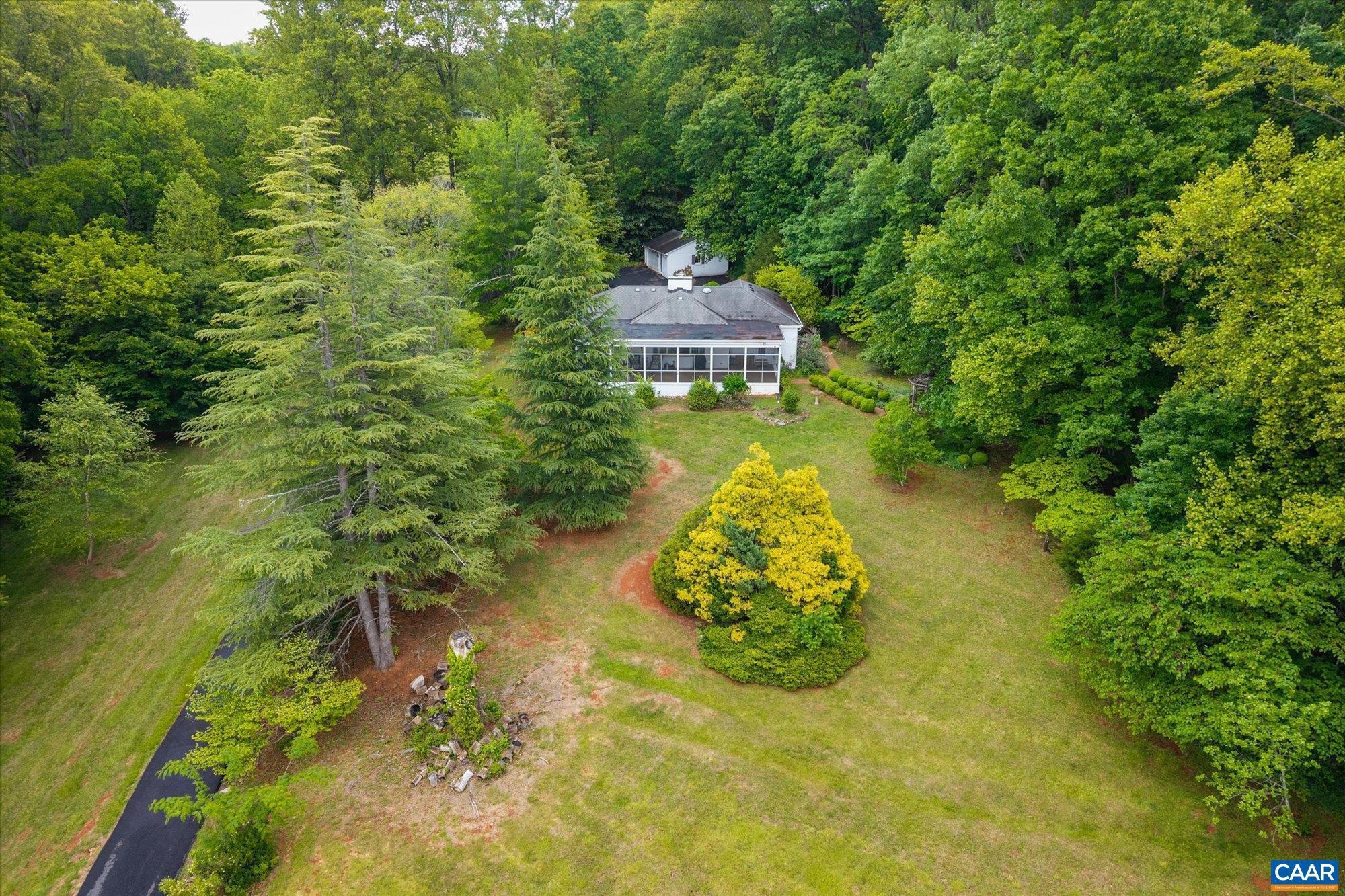 13320 Hackberry Road Orange, VA 22960 - Photo 37 of 47 a view of a back yard of a house