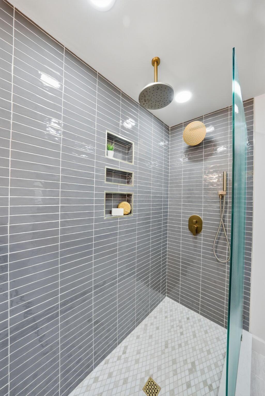 4445 Central College Road Westerville, OH 43081 - Photo 25 of 80 Custom tile work in the shower