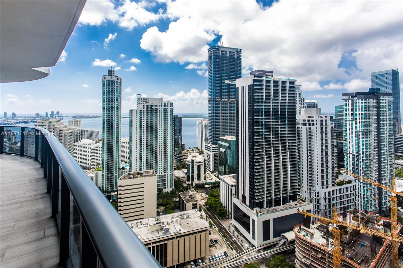 45 Southwest 9th Street, Unit 3803 Miami, FL 33130 - Photo 6 of 54 a view of balcony with city view