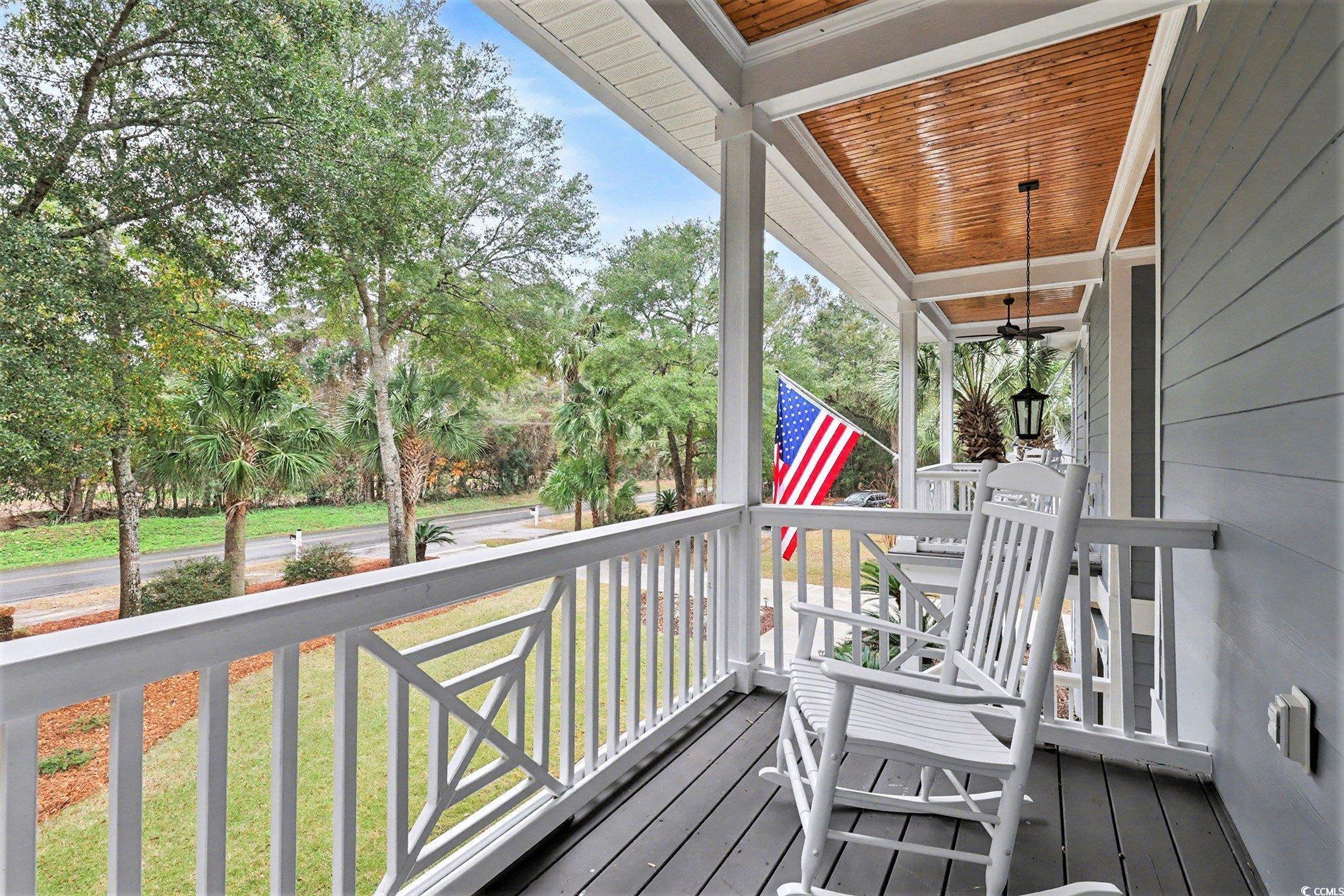 1710 Pond Road Murrells Inlet, SC 29576 - Photo 15 of 39 Porch featuring a lawn