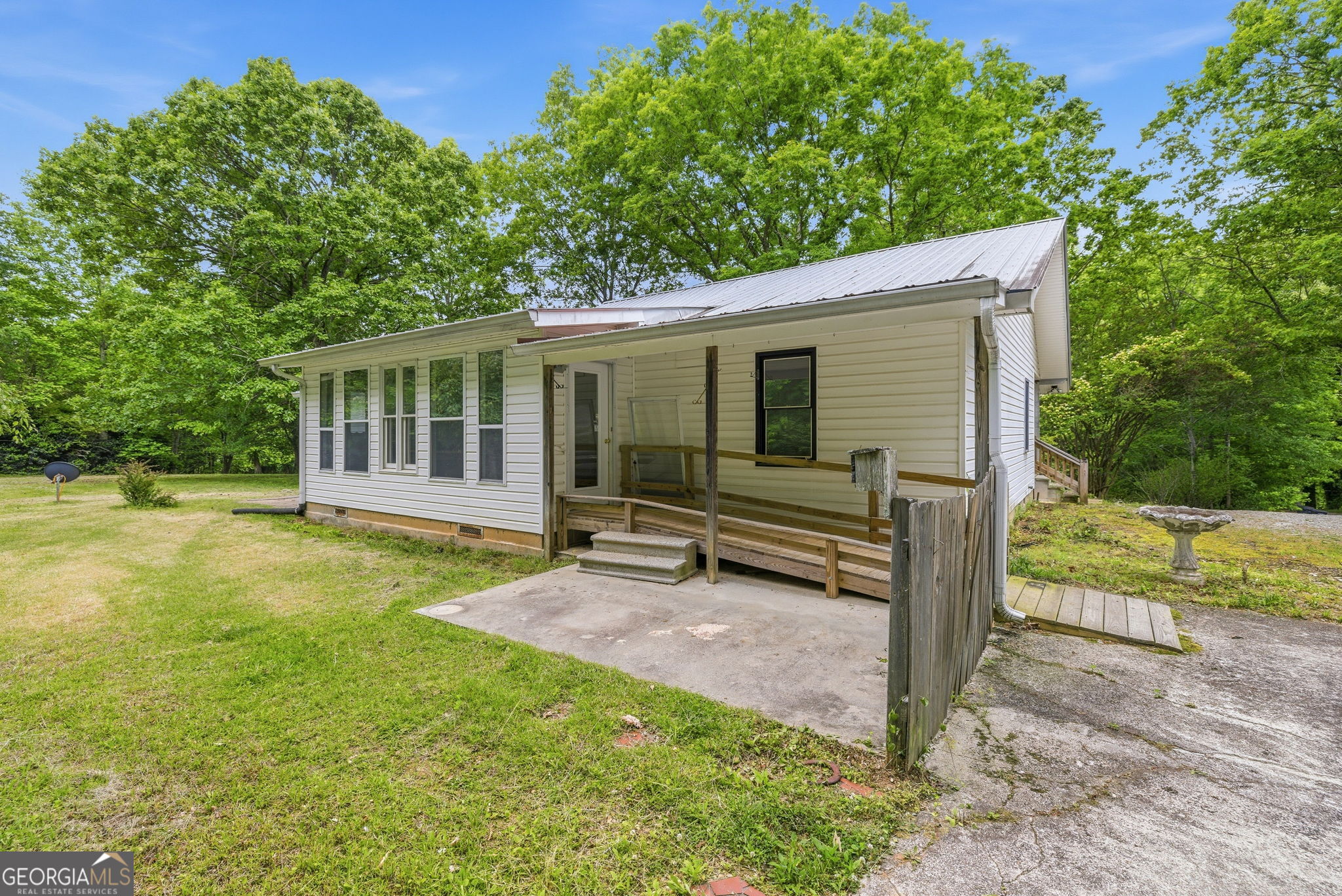 210 Kentucky Street Demorest, GA 30535 - Photo 27 of 30 a view of a house with backyard porch and sitting area