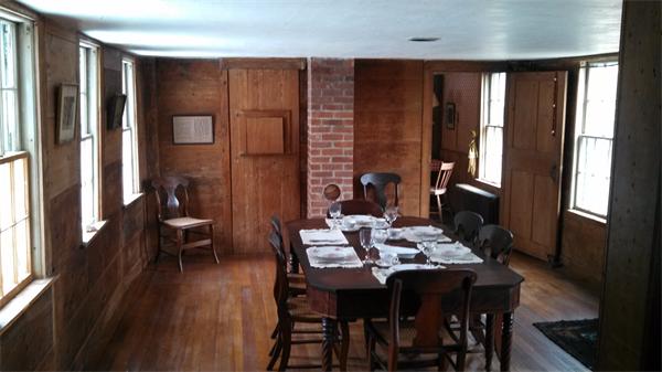 205 Mountain Road Princeton, MA 01541 - Photo 28 of 29 a view of a dining room with furniture window and wooden floor